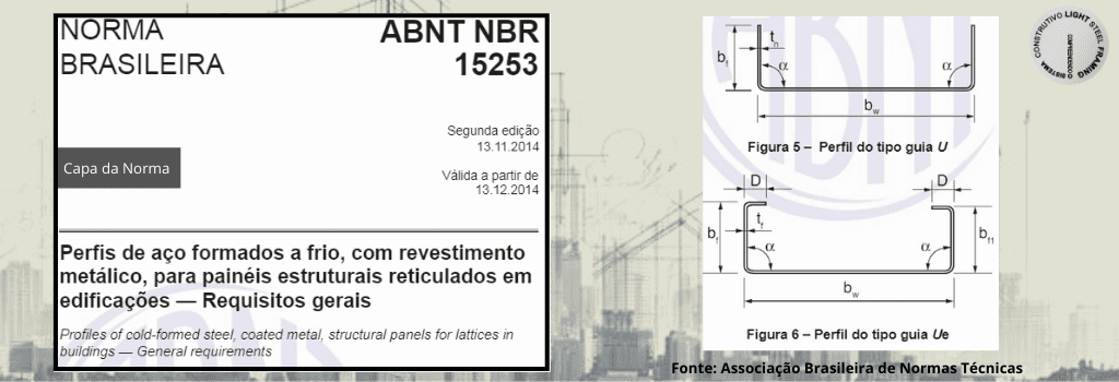ABNT NBR 15253 - Normas utilizadas em Light Steel Framing